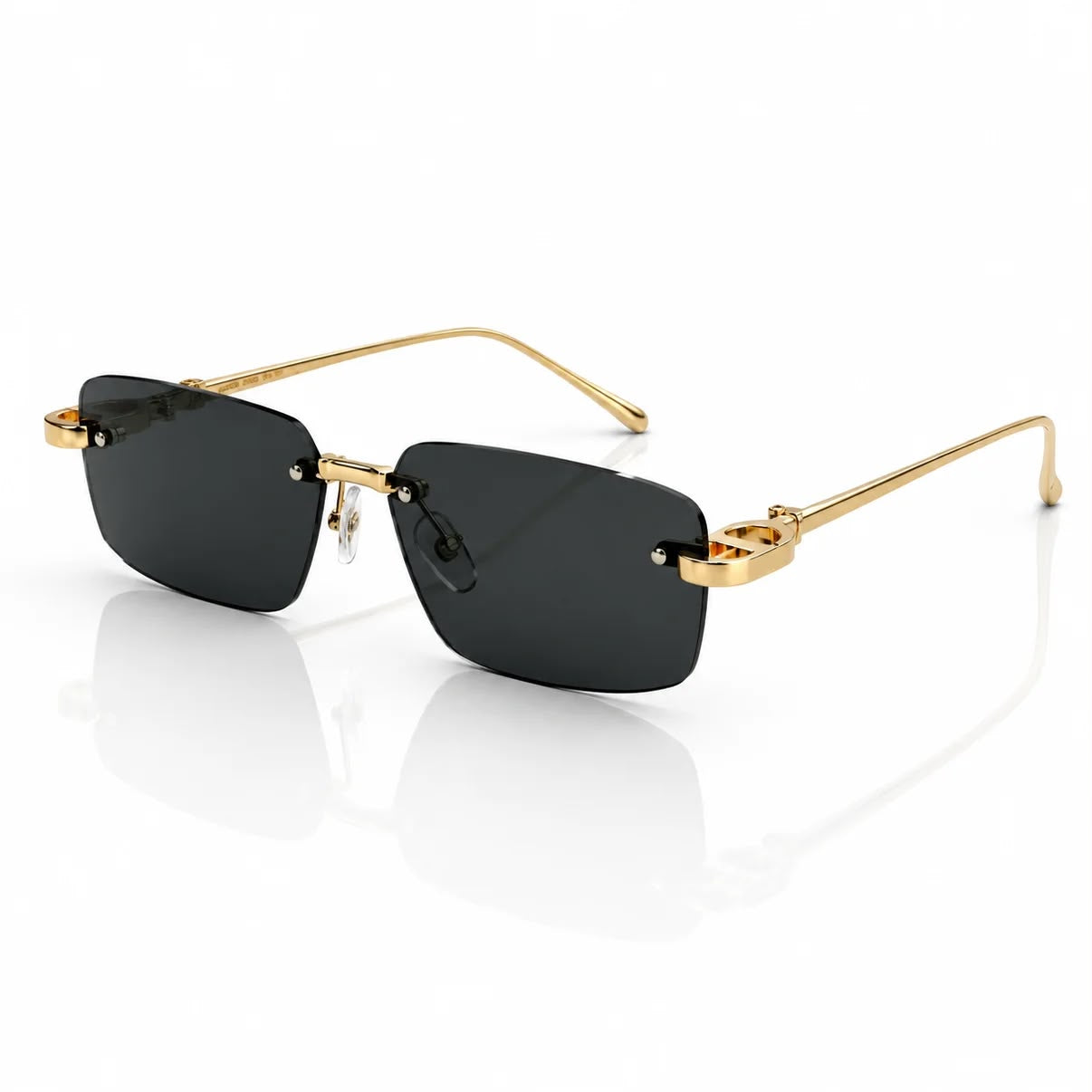 Dior CD S11U rectangular rimless
