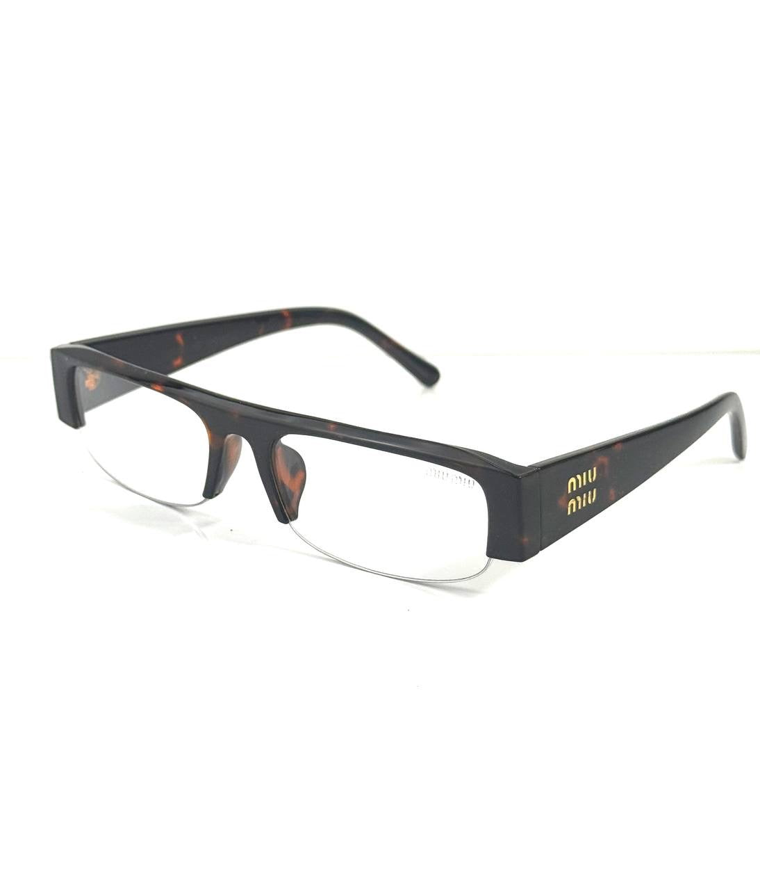 Miu miu half frame