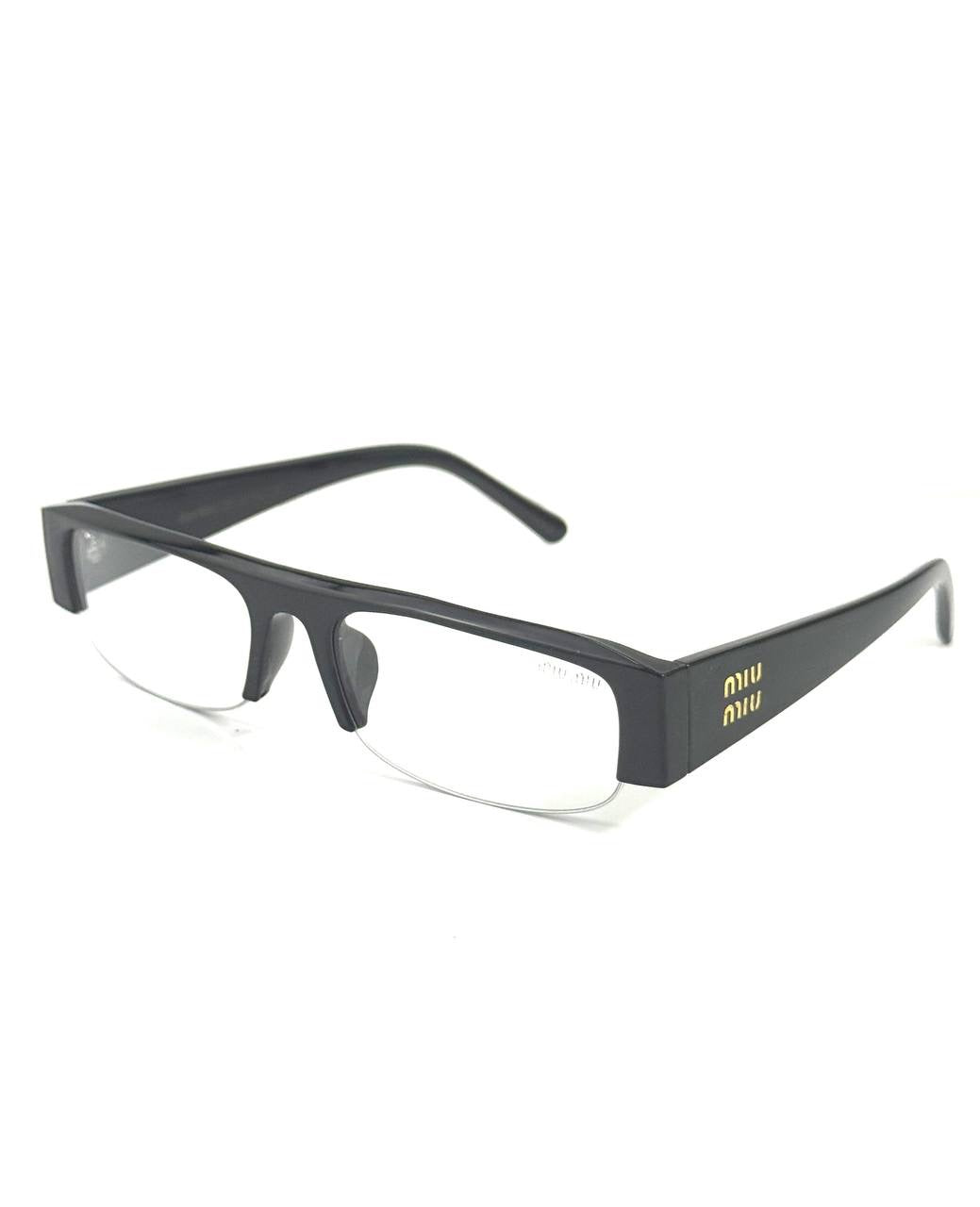 Miu miu half frame