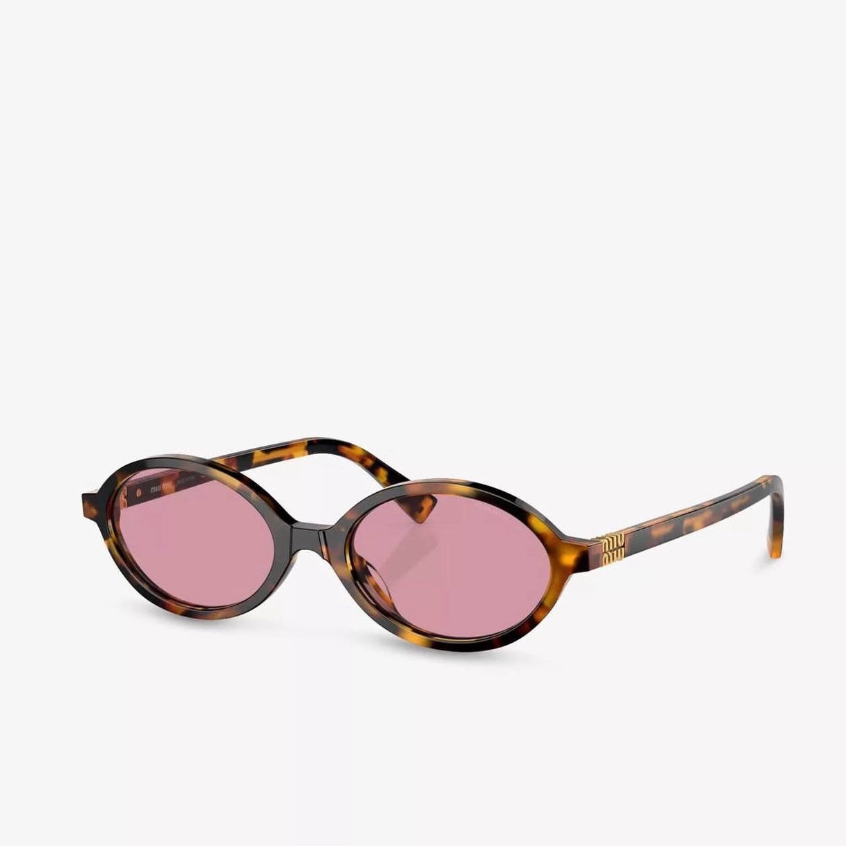 Miu miu oval sunglasses and eyeglasses